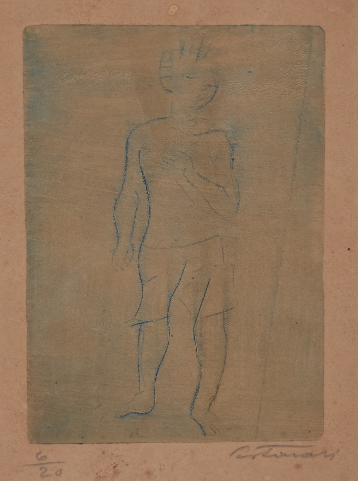 Cândido Portinari (1903-1962), Menino - foto 1 de 4