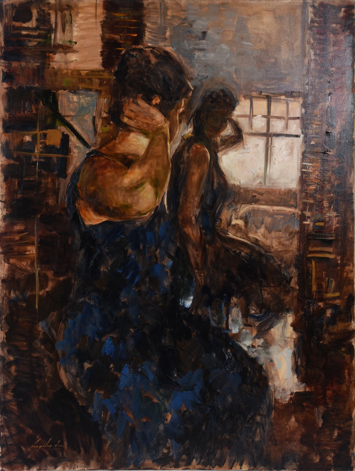 Virgílio Dias (1956), Interior do Atelie (Reflexo) - foto 1 de 3