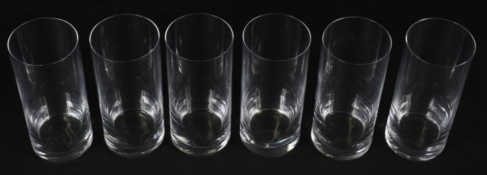 Seis copos de cristal da bohemia para long drink 350 ml. - foto 2 de 2