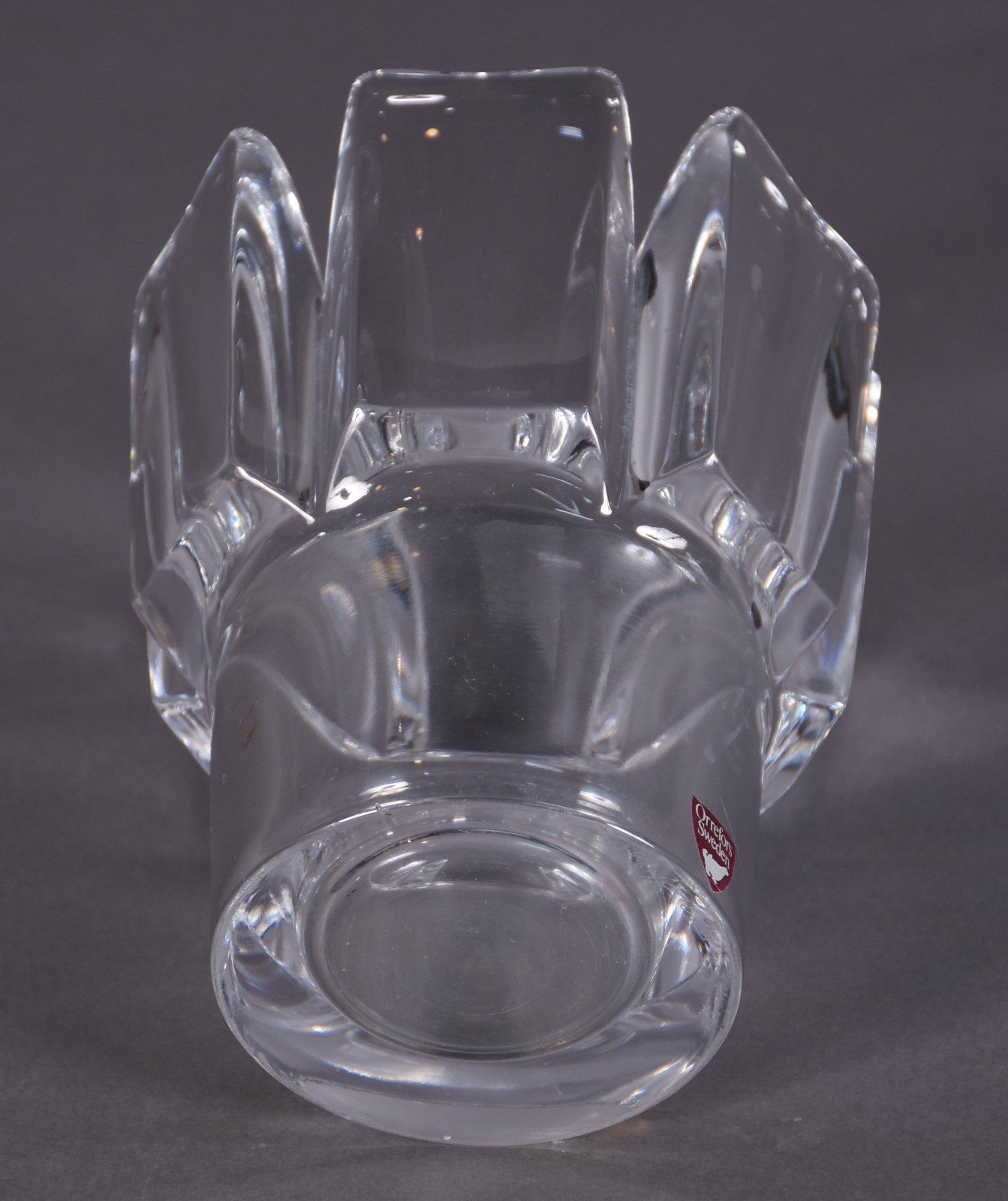 Castiçal de cristal sueco Orrefors. - foto 3 de 4