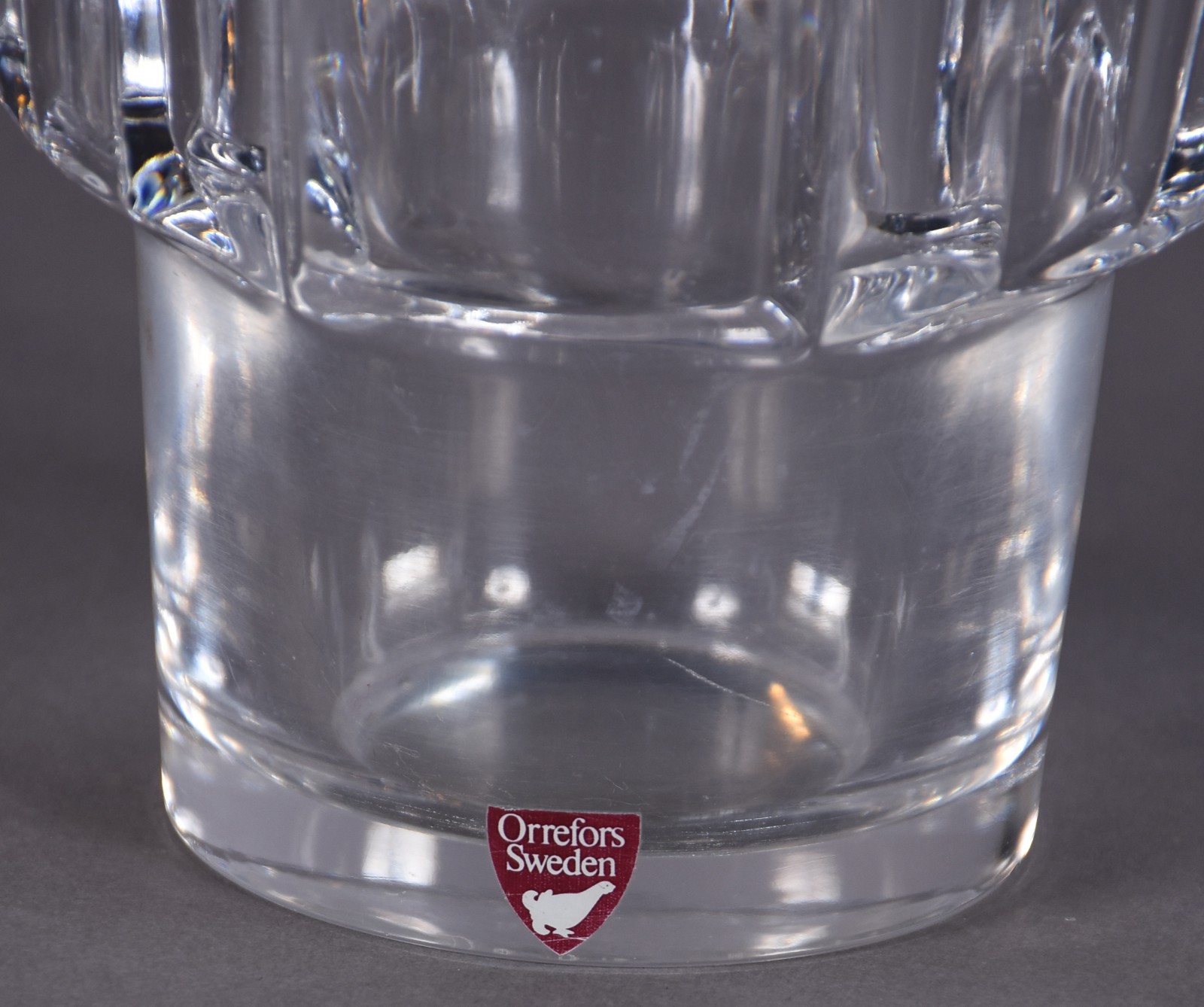 Castiçal de cristal sueco Orrefors. - foto 4 de 4