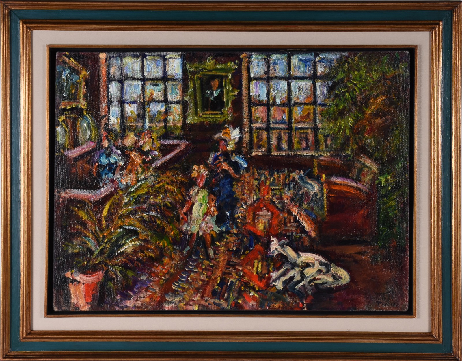  Sérgio Telles (1936-2022), Interior and Woman - foto 2 de 5