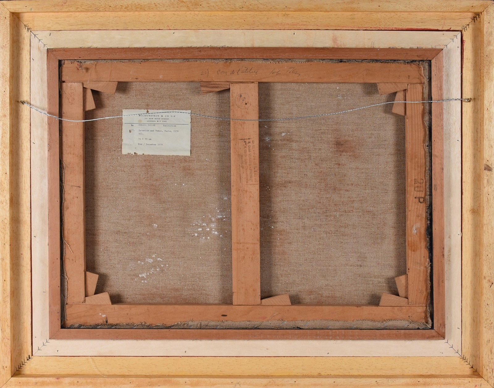 Sérgio Telles (1936-2022), Interior and Woman - foto 4 de 5
