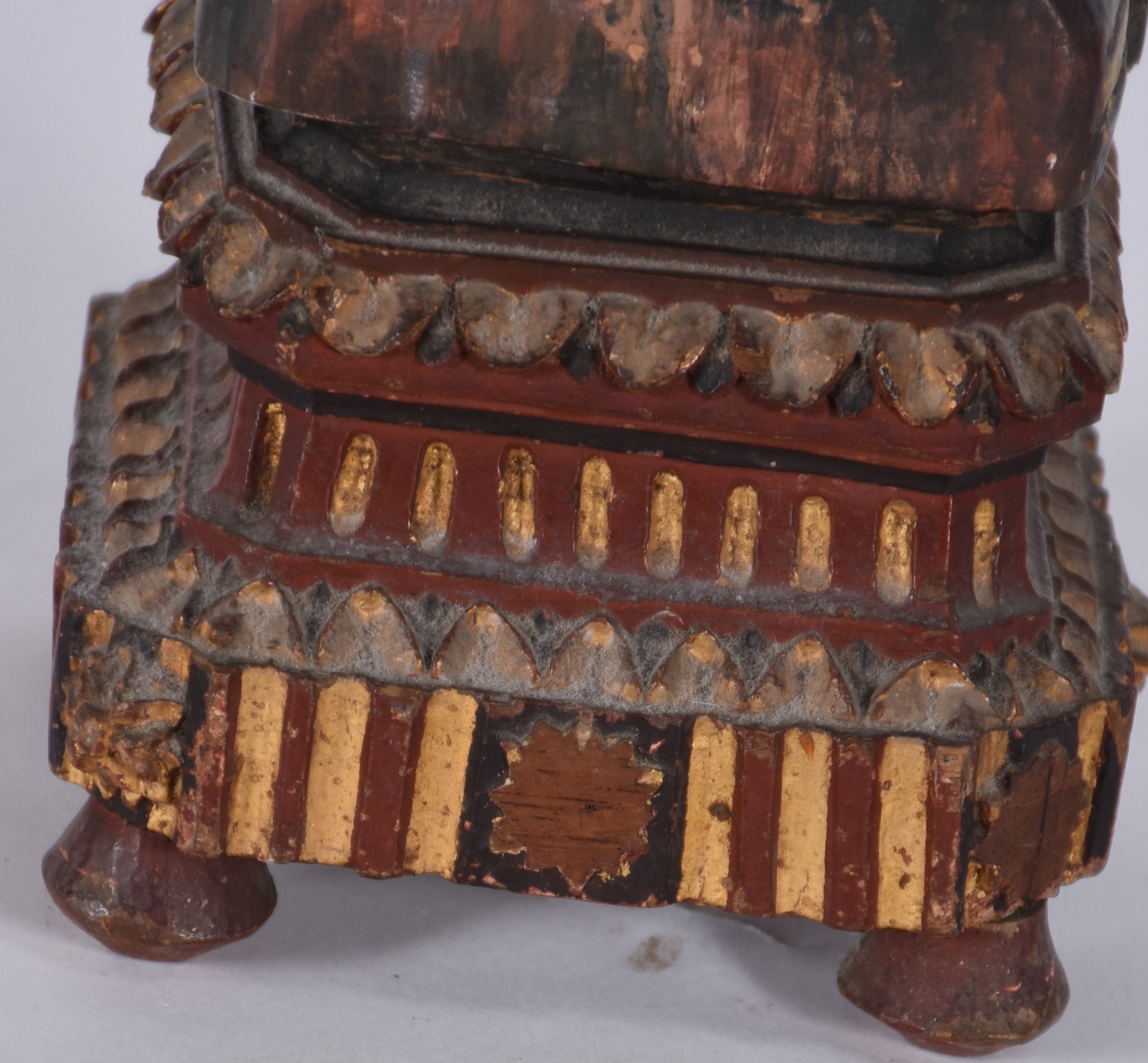 São João Batista menino - Belíssima Imagem de terracota policromada e... - foto 7 de 7
