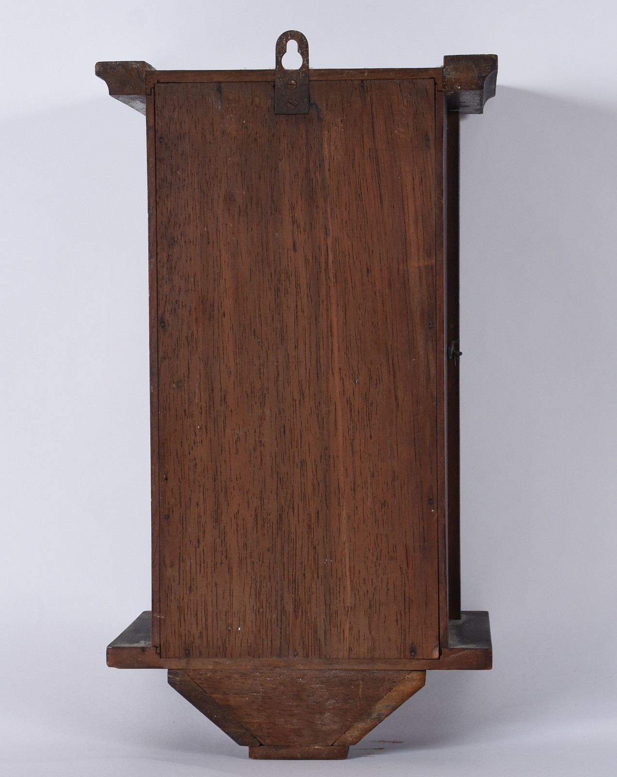 Relógio de parede, caixa de madeira, marca Ansonia. Máquina... - foto 4 de 4
