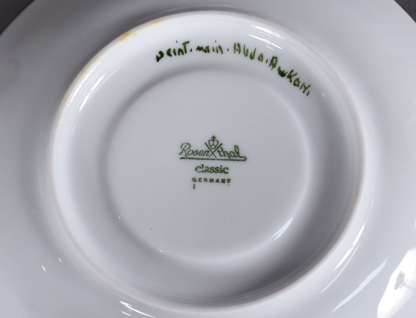 Aparelho de chá de porcelana Rozenthal composto de: 11 xícaras com... - foto 6 de 7