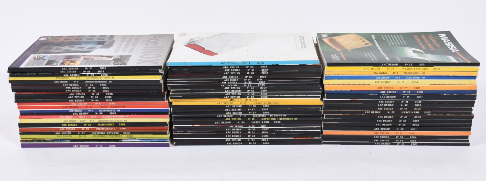 Coleção com 68 revistas Art Design. - foto 1 de 6