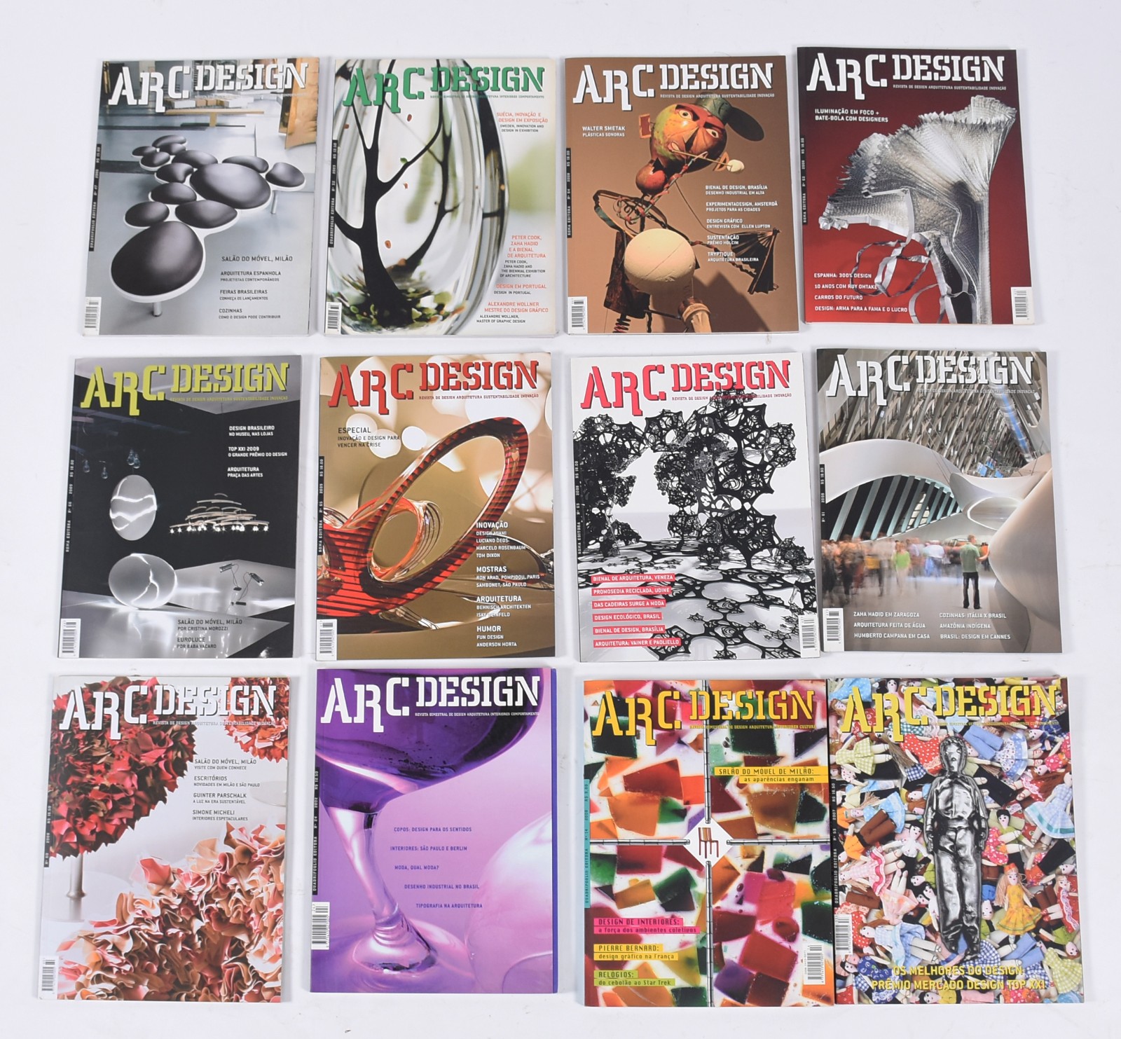 Coleção com 68 revistas Art Design. - foto 2 de 6