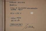 SCLIAR, Carlos (1920 - 2001) - Barco - vcest - ... - SCLIAR, Carlos (1920 - 2001) - Barco - vcest - 37 x 56 - Cabo Frio - datado 1980