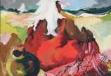 ARLINDO MESQUITA (1924 / 1987), Mulher de Pescador - Óleo sobre tela.