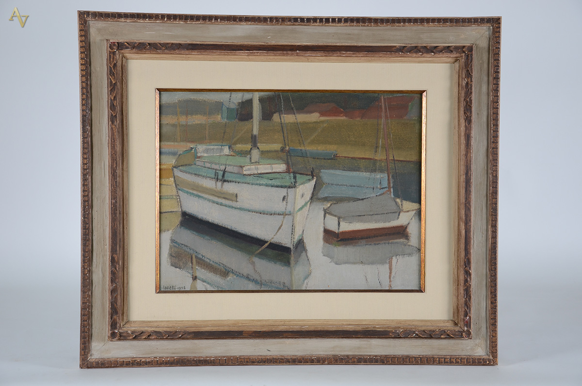 IANELLI, Arcângelo (1922 / 2009) - Marinha - ost - 46 x 61 - datado... - foto 1 de 3