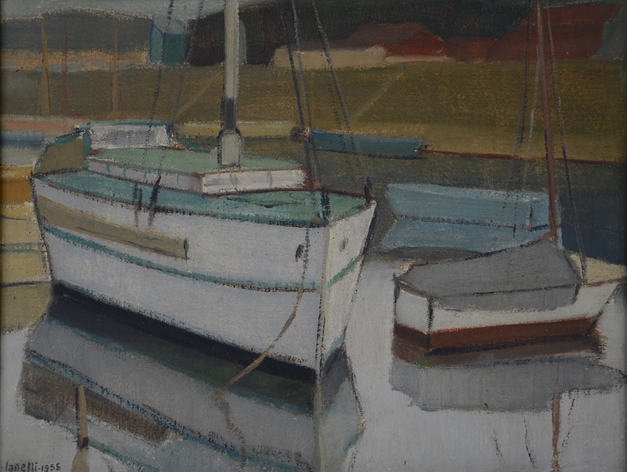 IANELLI, Arcângelo (1922 / 2009) - Marinha - ost - 46 x 61 - datado... - foto 2 de 3