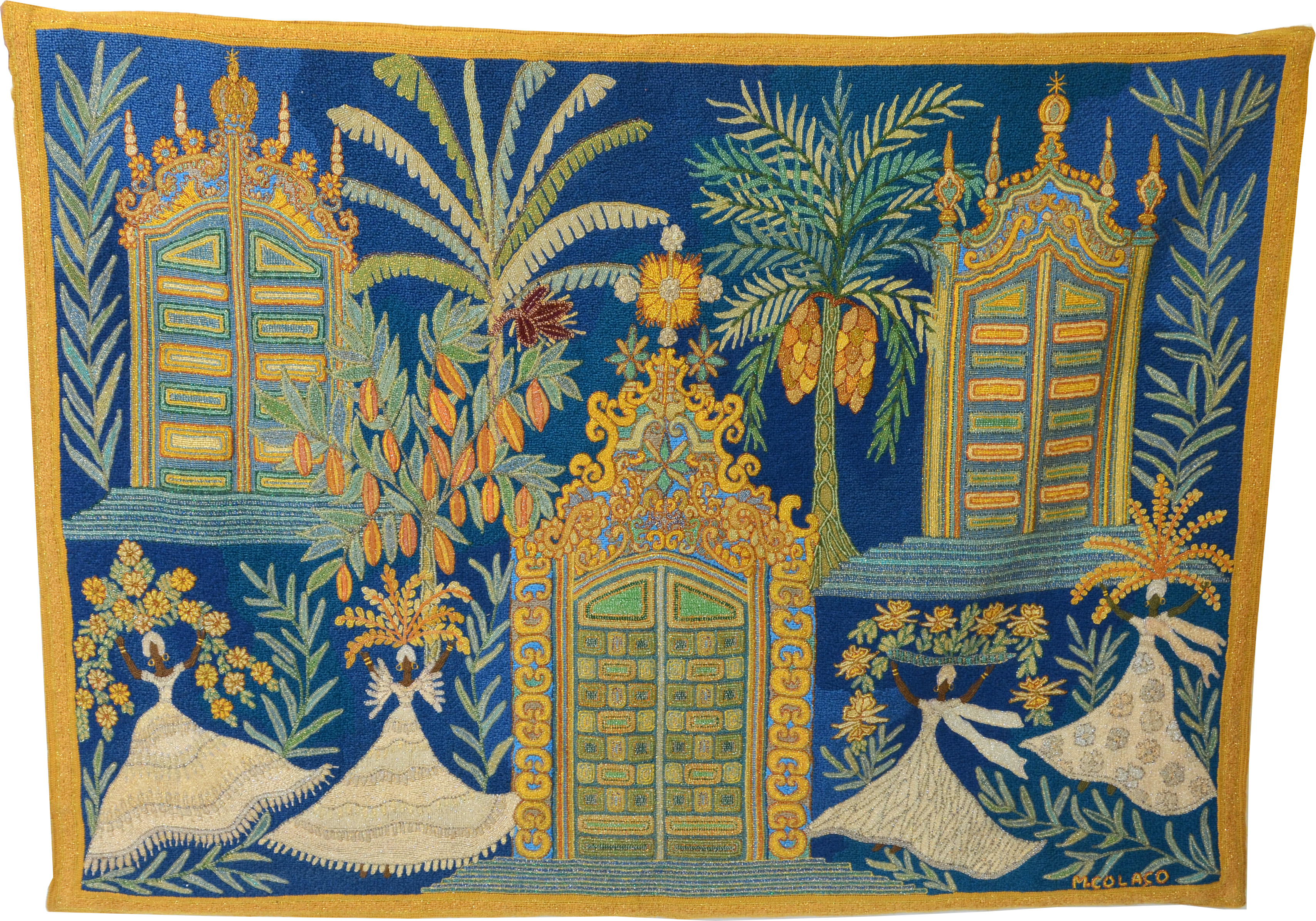 Concessa Colaço (1929), Ramo de flor na cabeça
