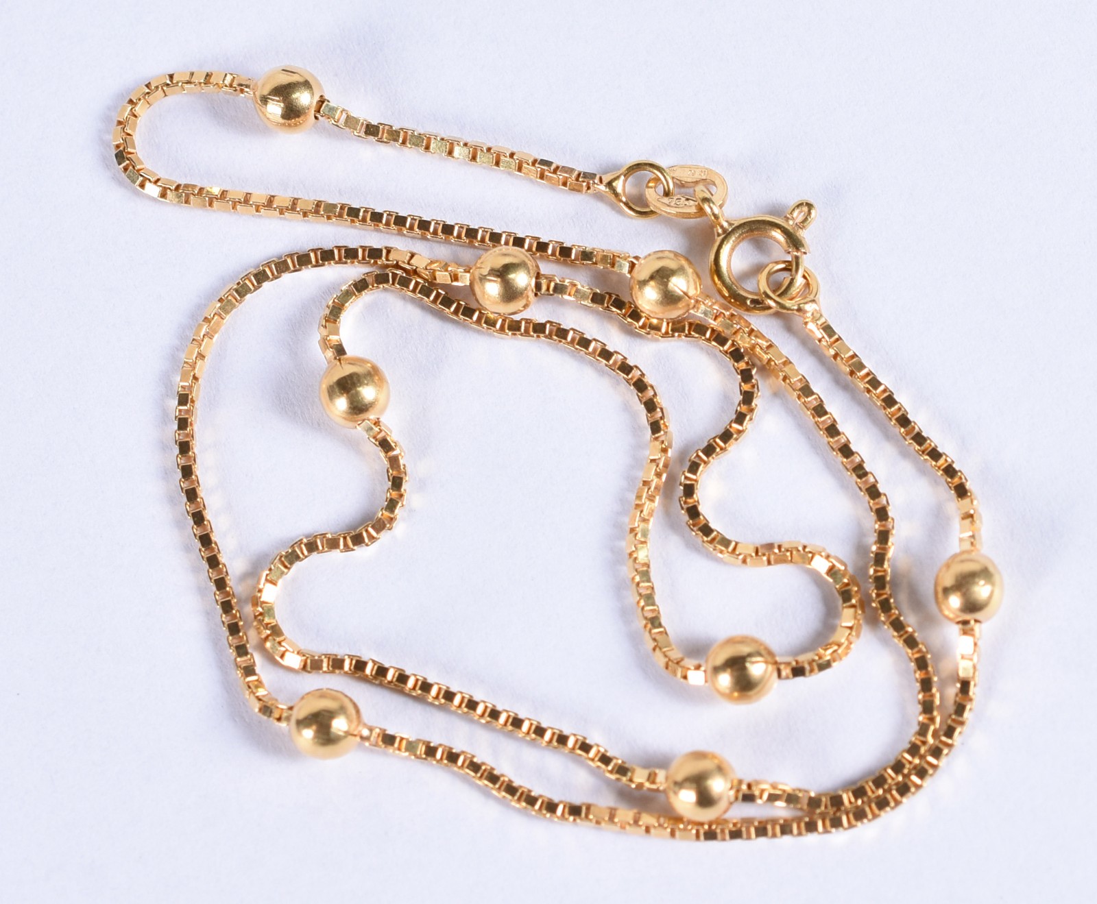 Colar de ouro 18k contraste 750 feitio veneziano (Por motivos de... - foto 1 de 4