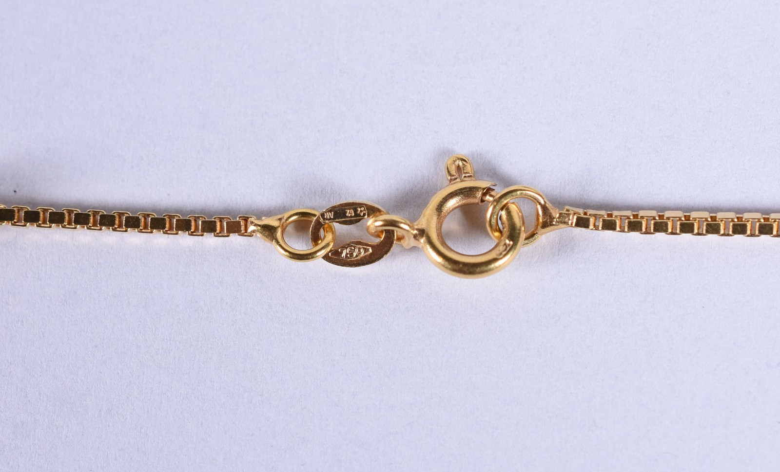 Colar de ouro 18k contraste 750 feitio veneziano (Por motivos de... - foto 4 de 4