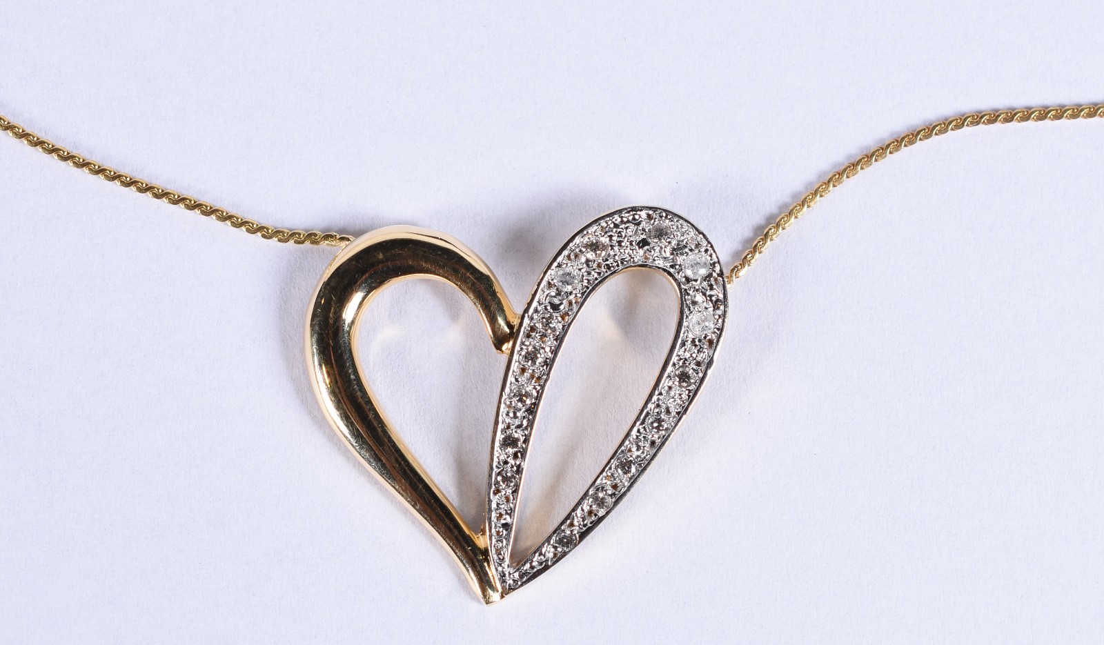 Conjunto de ouro 18k contraste 750, torcido em dois tons de ouro e... - foto 1 de 4