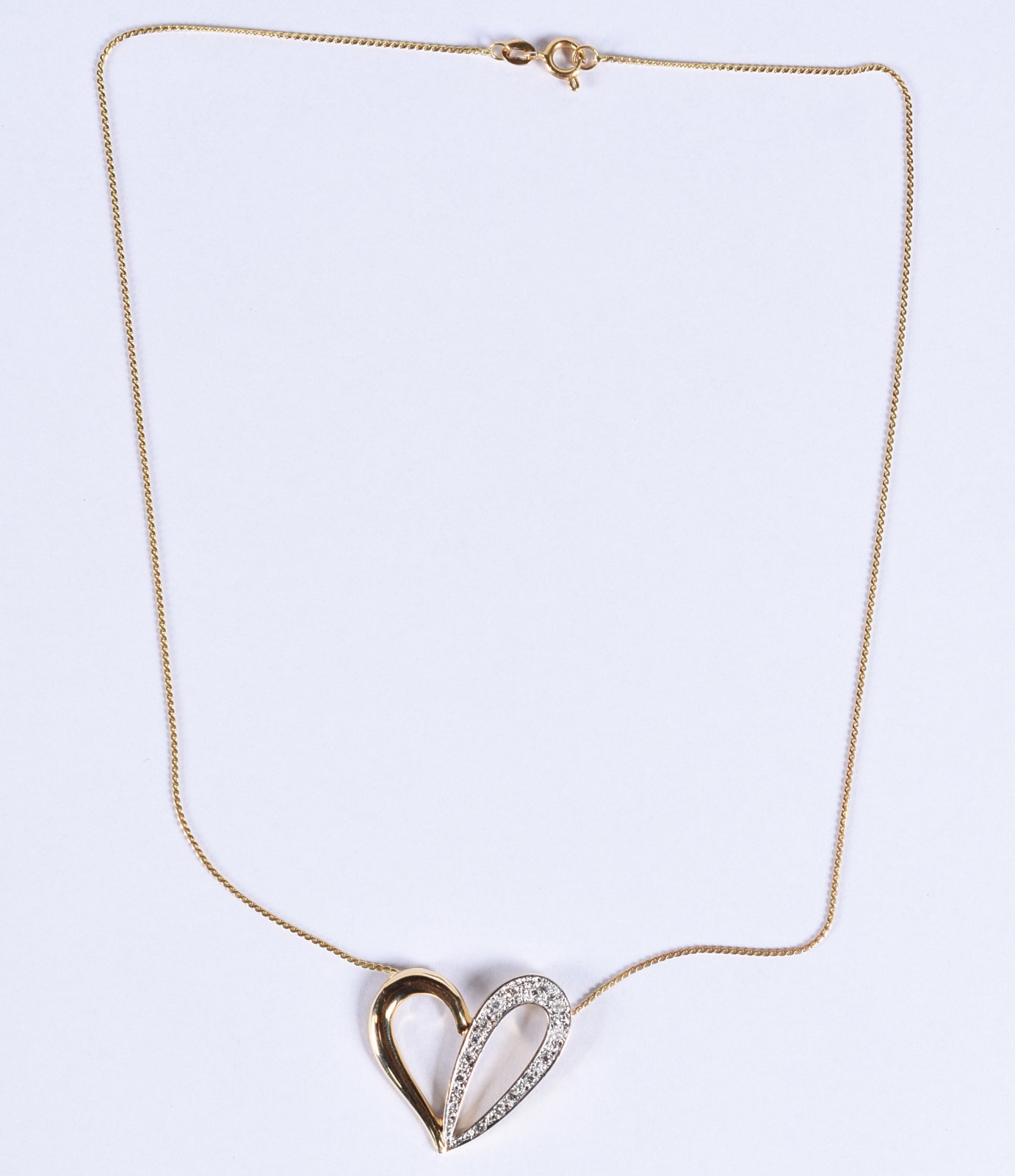 Conjunto de ouro 18k contraste 750, torcido em dois tons de ouro e... - foto 2 de 4