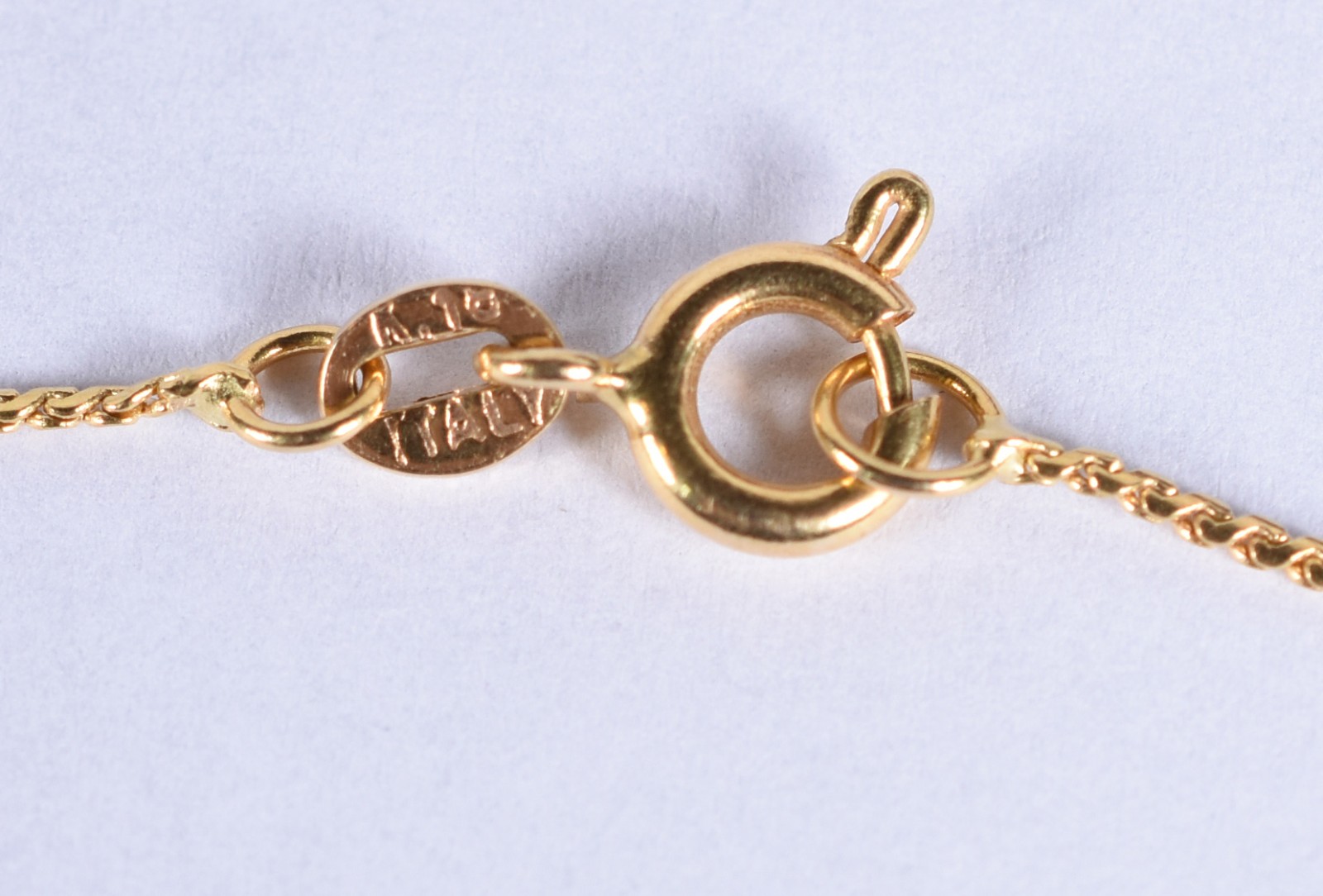 Conjunto de ouro 18k contraste 750, torcido em dois tons de ouro e... - foto 4 de 4