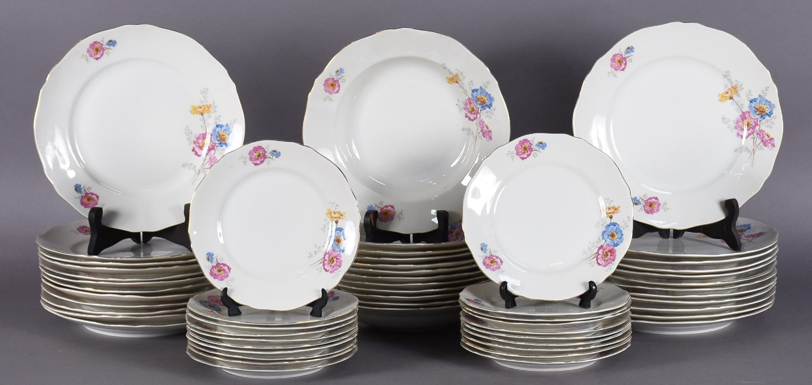 Serviço de chá e jantar de porcelana Polonesa Koenigszelt, na cor... - foto 2 de 7
