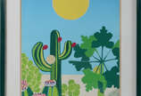 Aldemir Martins (1922-2006), Cactus - Serigrafia HC  02/10