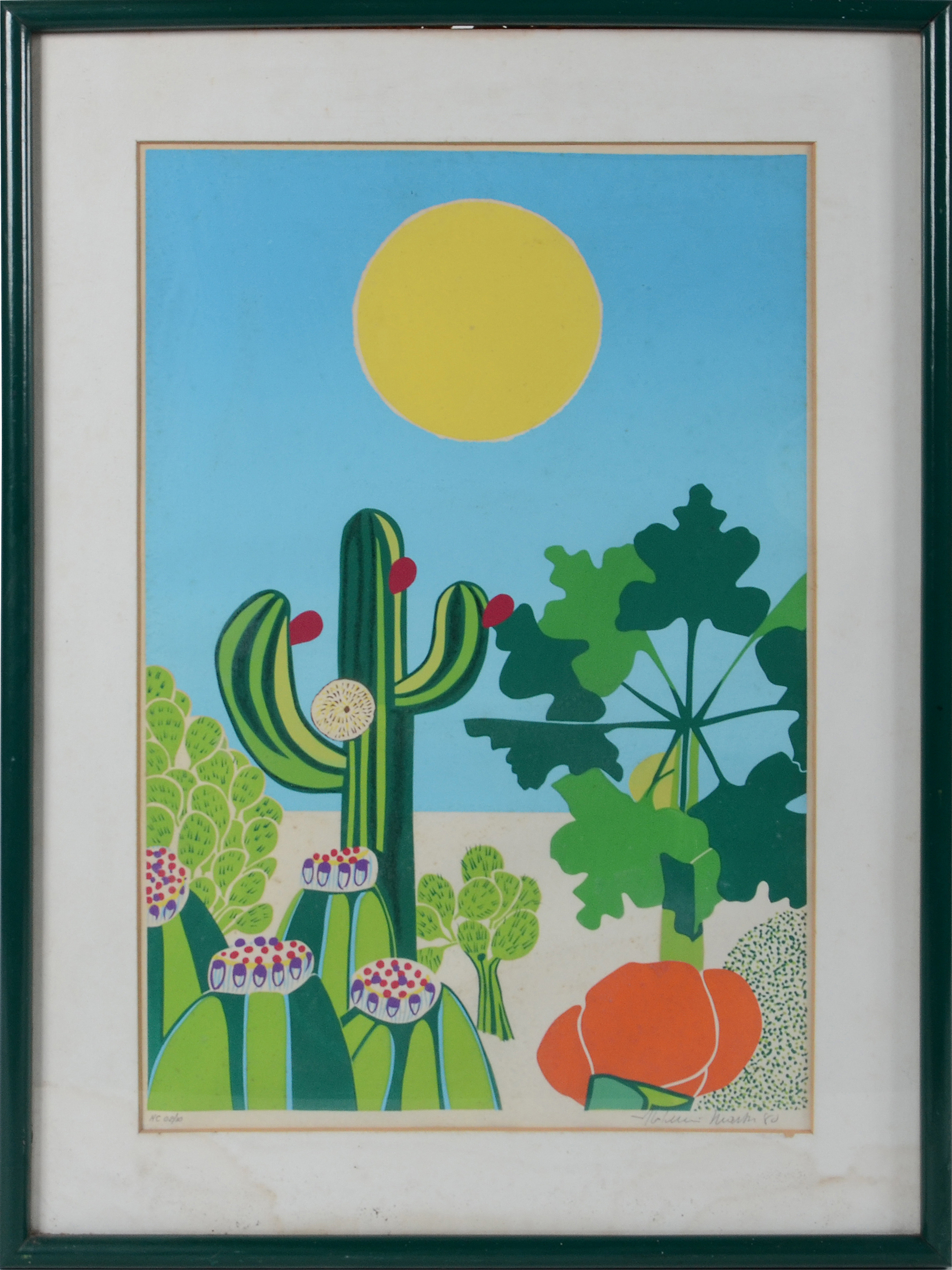 Aldemir Martins (1922-2006), Cactus - foto 1 de 2
