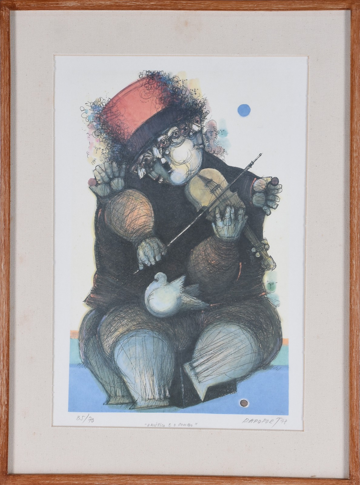 Alexandre Rapoport (1929), O Músico e o Pombo - foto 2 de 5