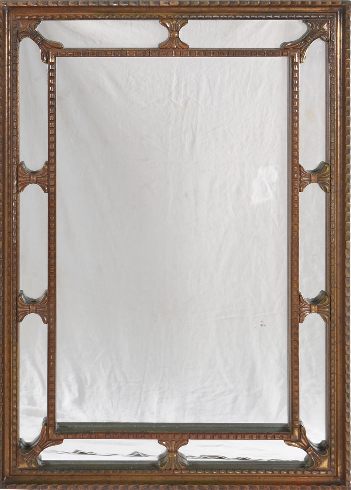 Espelho "Carolina Mirror Company", moldura de madeira. - foto 1 de 4