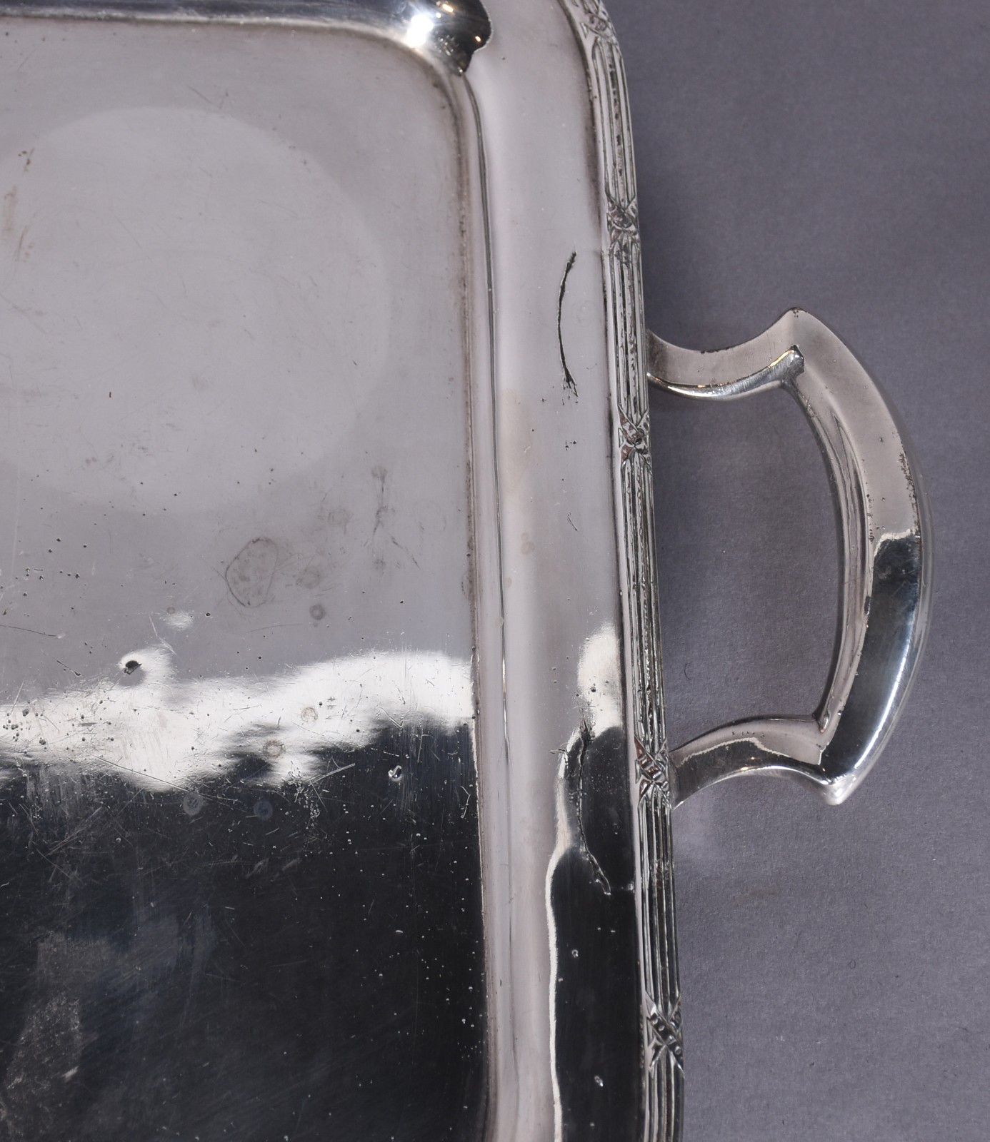 Baixela para chá e café de metal prateado com 4 peças, sendo bule... - foto 6 de 6