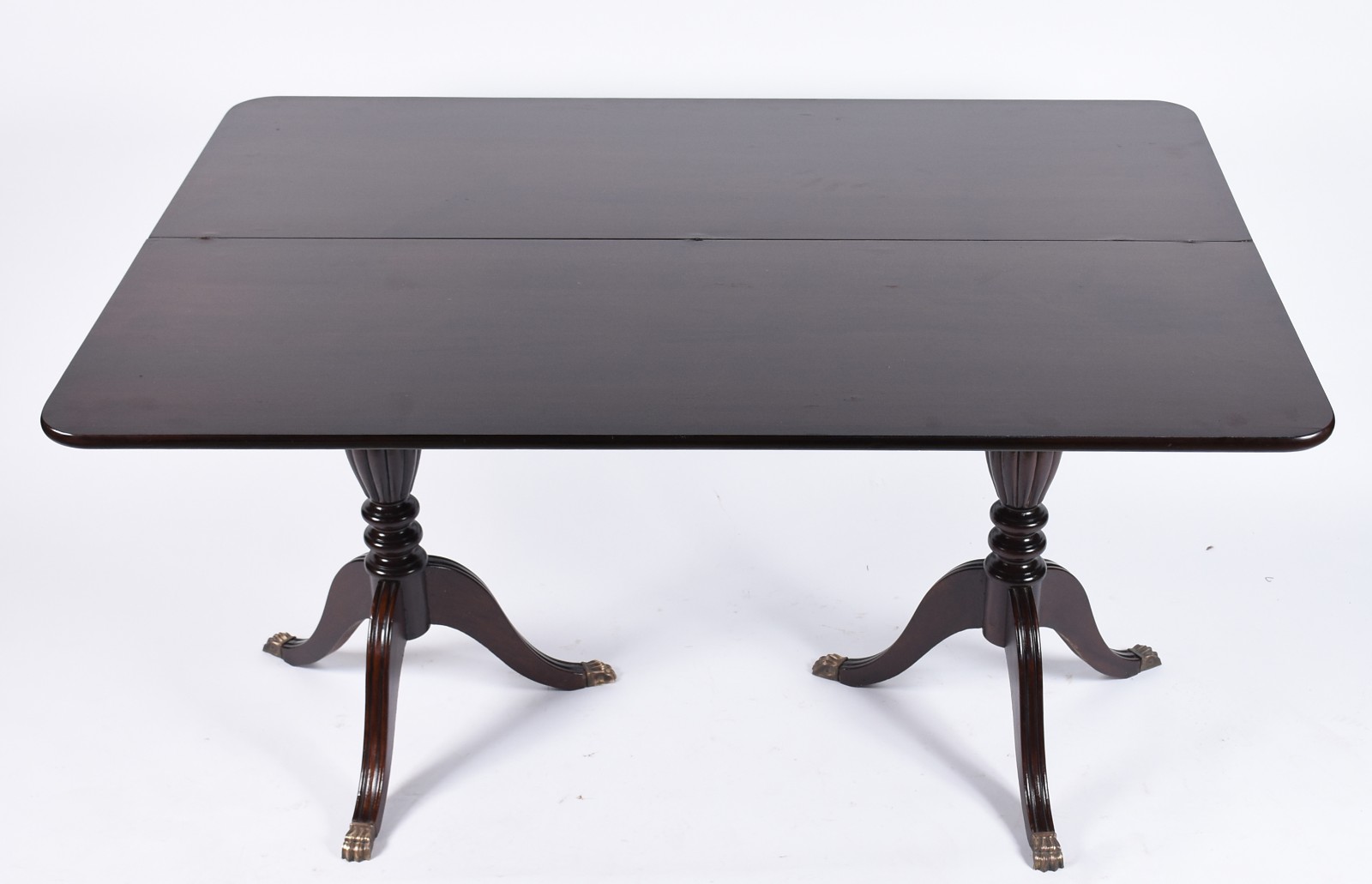 Mesa/aparador de madeira nobre estilo ingles, tampo dobrável, apoio... - foto 2 de 9