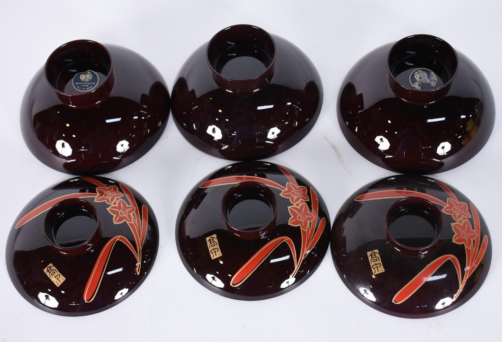 Conjunto japones com bandeja, 12 bowls maiores e 4 menores. Total 17... - foto 5 de 8