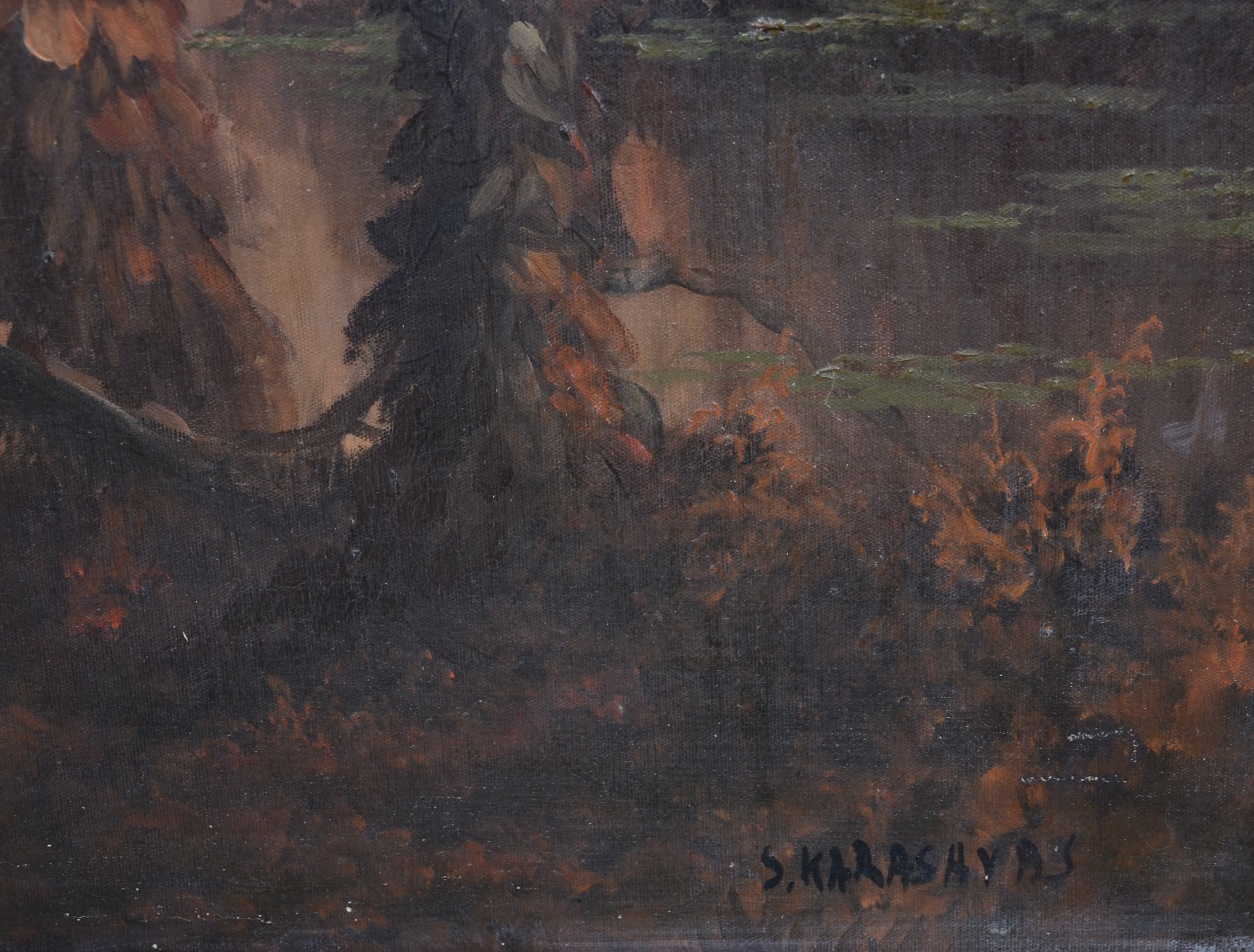 SYLVIO KARASAVAS  (1905-1980), Paisagem - foto 2 de 2
