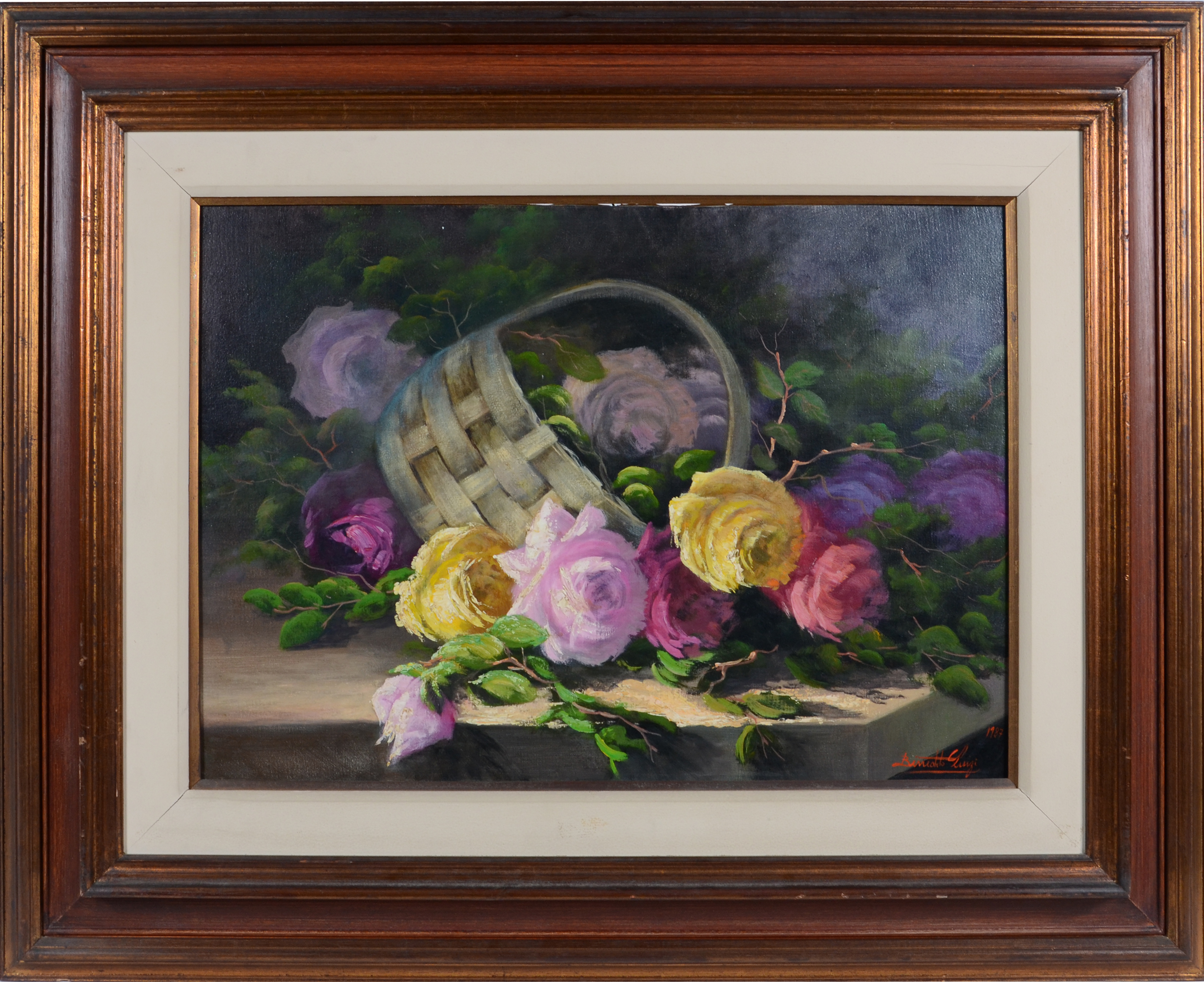 Benedito Luizi (1933-2010), Cesto de flores - foto 1 de 2