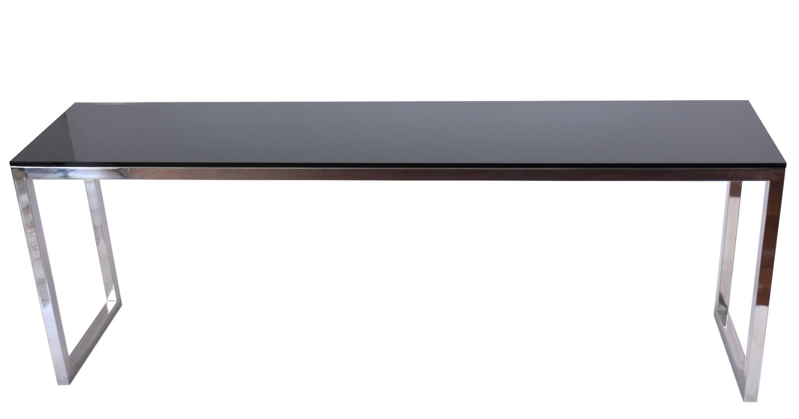Aparador de metal, tampo de vidro, design moderno (Retirada no... - foto 2 de 6