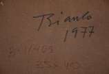 BIANCO, Enrico (1918 - 2013) - Trigal - ose - 3... - BIANCO, Enrico (1918 - 2013) - Trigal - ose - 35 x 40 - datado 1977