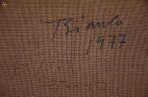 BIANCO, Enrico (1918 - 2013) - Trigal - ose - 35 x 40 - datado 1977 - foto 4 de 4