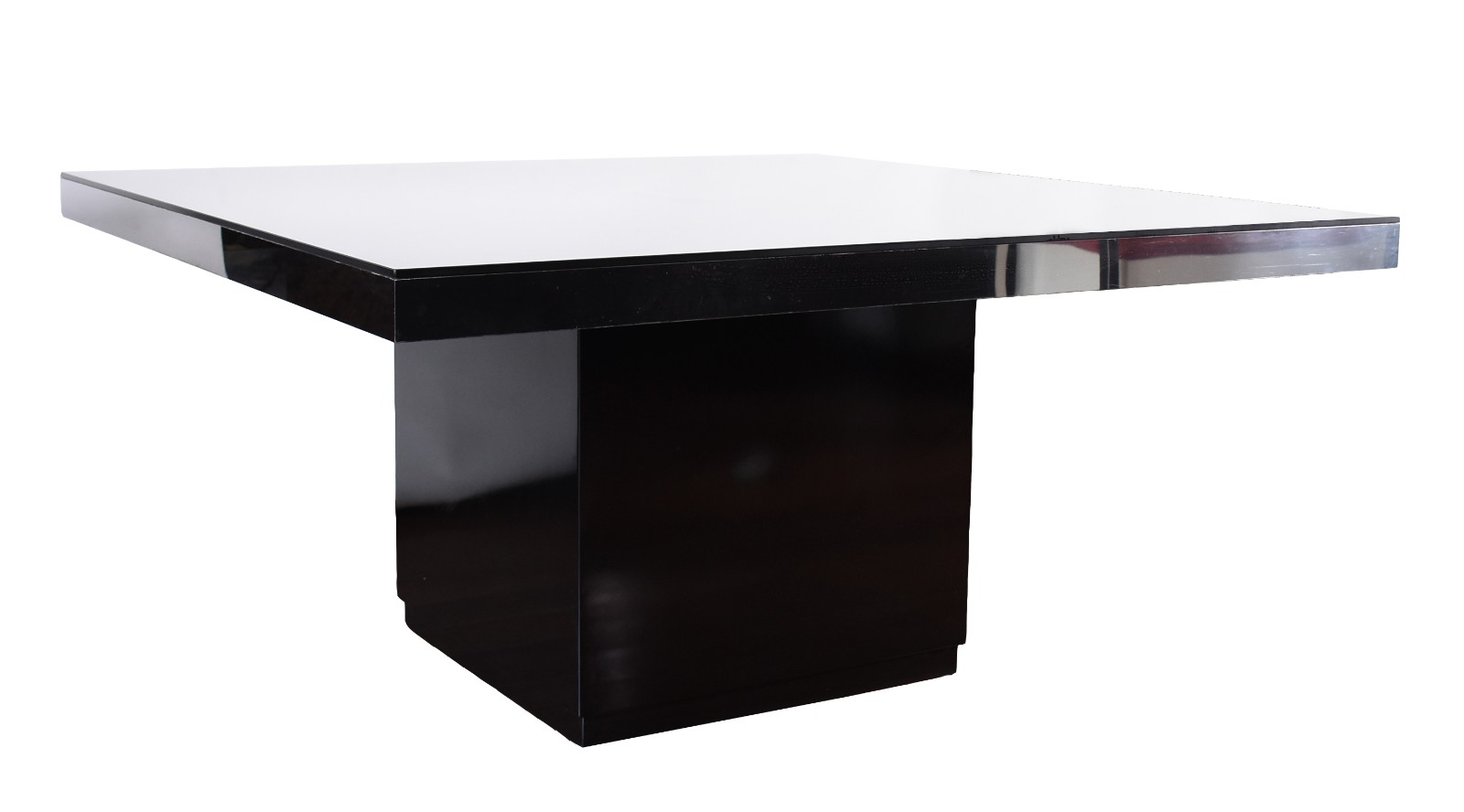 Mesa de jantar design moderno, tampo espelhado, base central no... - foto 2 de 4