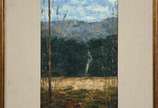 José Paulo Moreira da Fonseca (1922-2004), Jard... - Óleo sobre eucatex -datado de 1977.