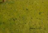 Francesco Brunocilla (1948), Paisagem rural - Óleo sobre tela - datado de 1987. <br>