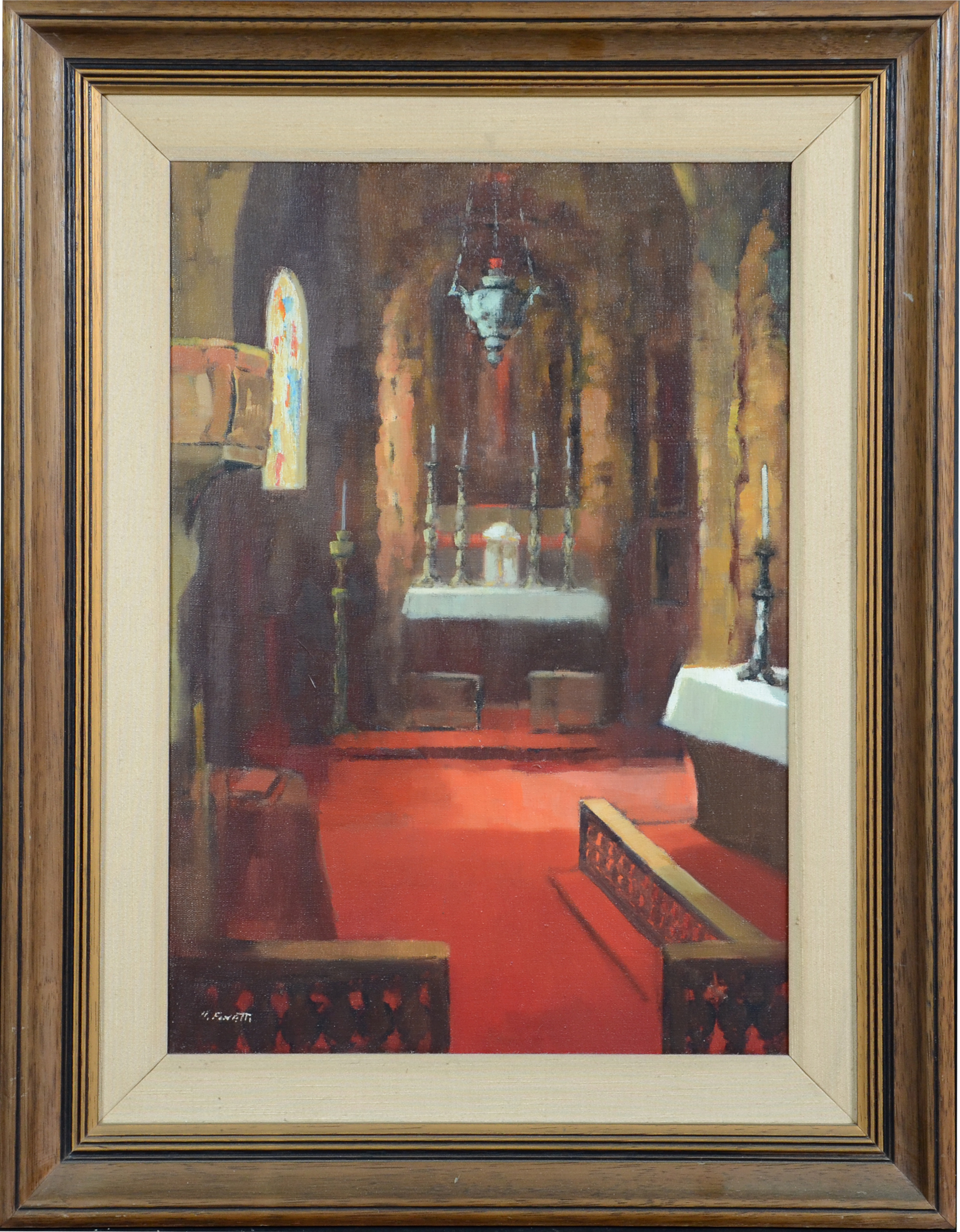 Antenor Finatti (1923), Interior de igreja - foto 1 de 2
