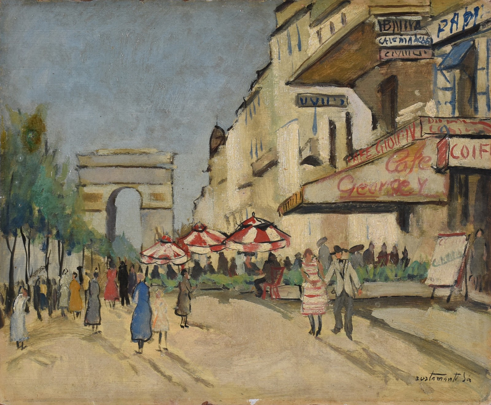 Bustamante Sá (1907-1988), Paris - foto 1 de 3