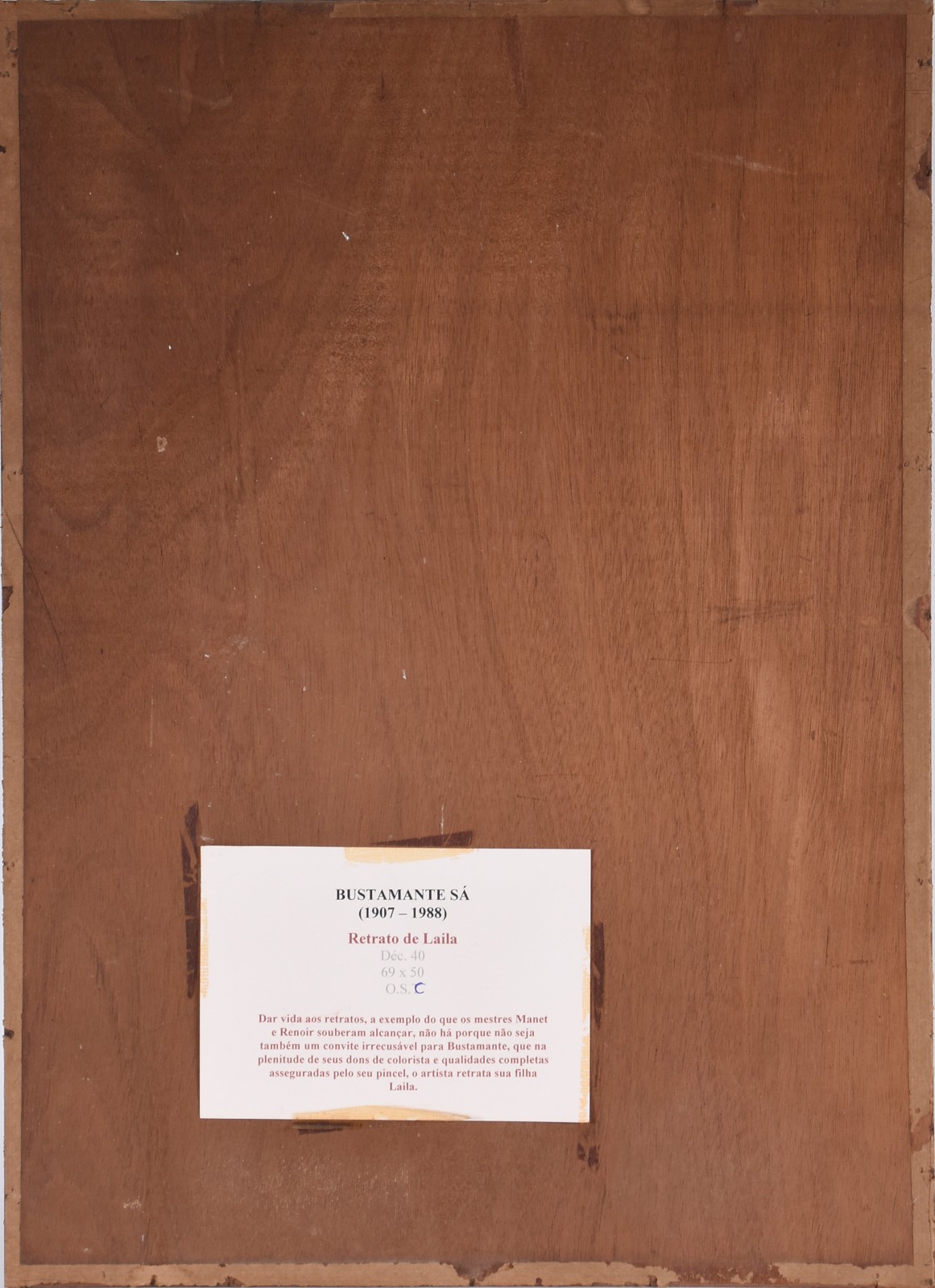 Bustamante Sá (1907-1988), Figura de Laila - foto 4 de 5
