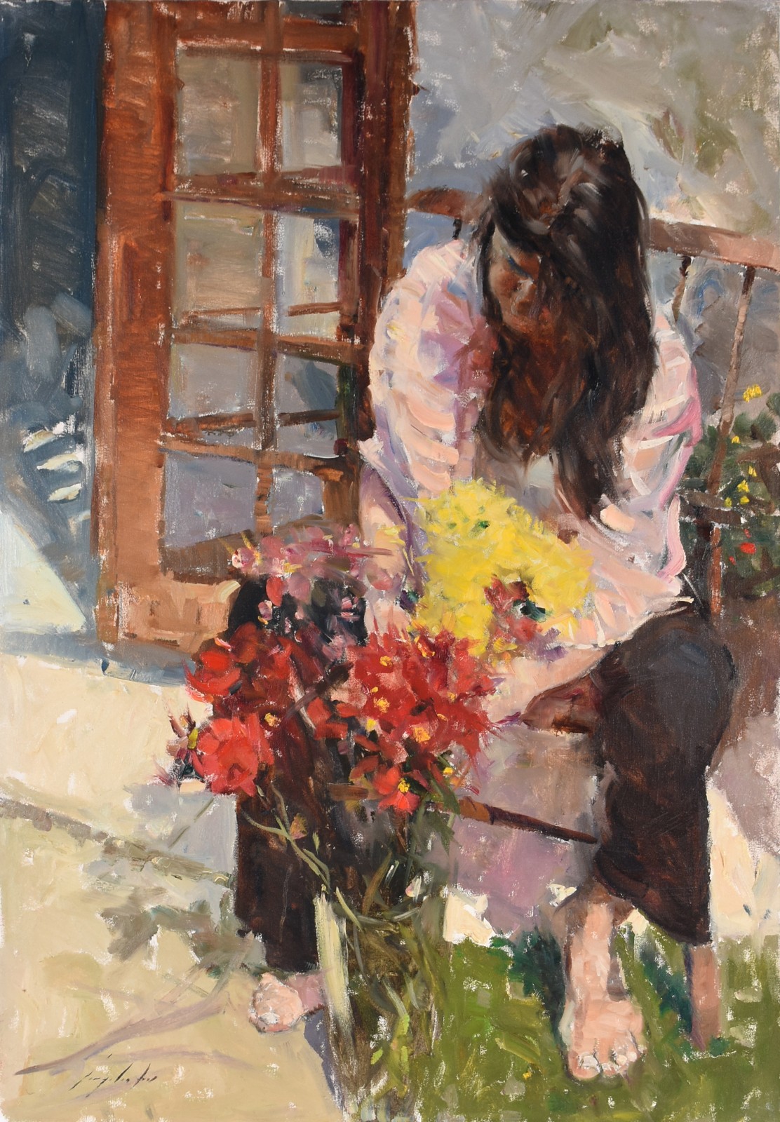 Virgílio Dias (1956), Cuidando das Flores - foto 1 de 3