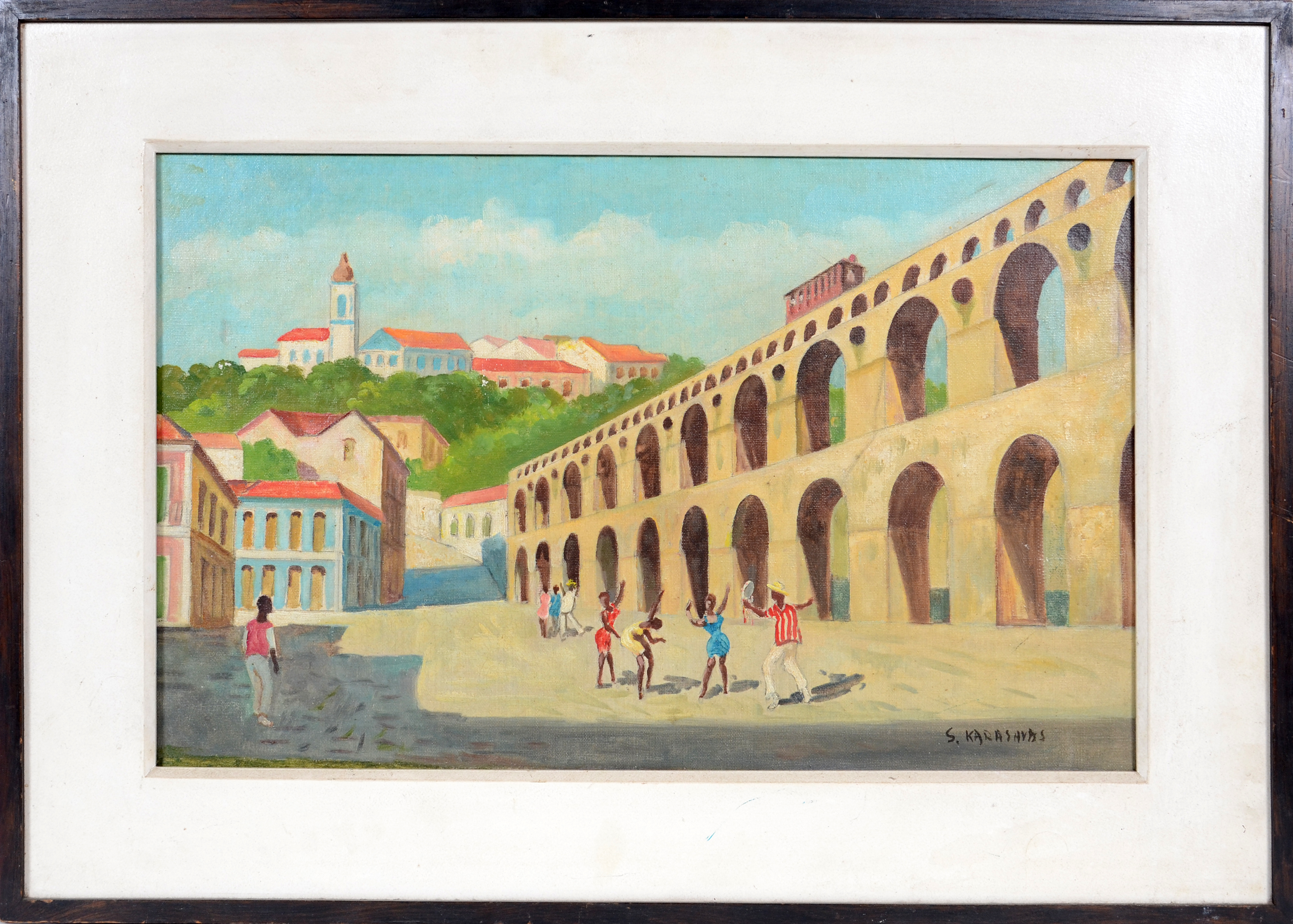 SYLVIO KARASAVAS  (1905-1980), Arcos da Lapa, RJ - foto 1 de 2