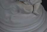 Escultura em biscuit ninfa e anjo Polle. - Escultura em biscuit ninfa e anjo Polle.
