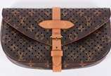 Louis Vuitton (1854), Limited Edition Monogram ... - Bolsa de mão perfurada Louis Vuitton edição limitada Croisière Collection 2012. <br><br>Sofia Coppola colaborou com Louis Vuitton para trazer su...