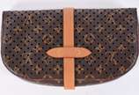 Louis Vuitton (1854), Limited Edition Monogram ... - Bolsa de mão perfurada Louis Vuitton edição limitada Croisière Collection 2012. <br><br>Sofia Coppola colaborou com Louis Vuitton para trazer su...