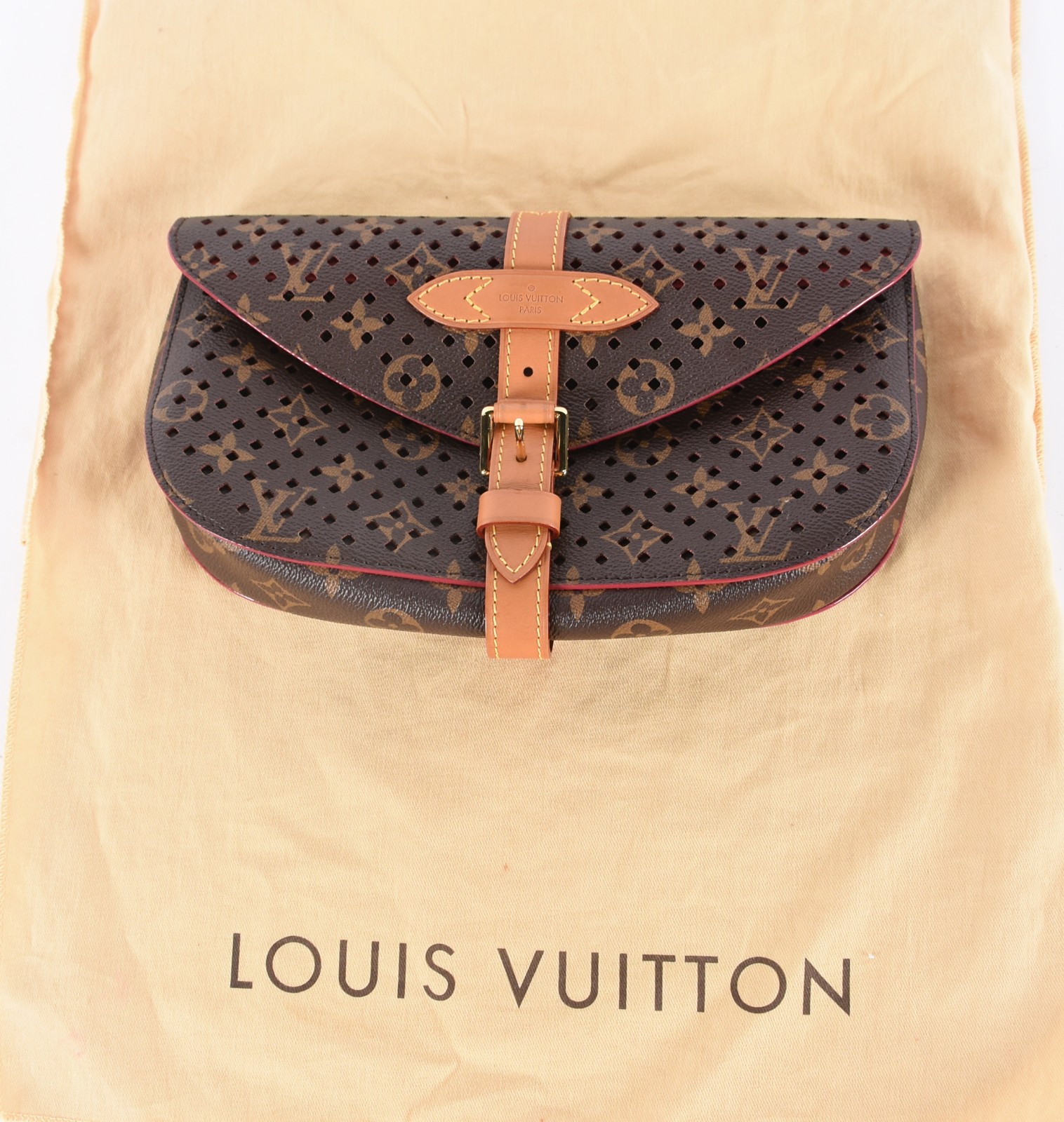 Louis Vuitton (1854), Limited Edition Monogram Flore Saumur Clutch Bag - foto 7 de 8