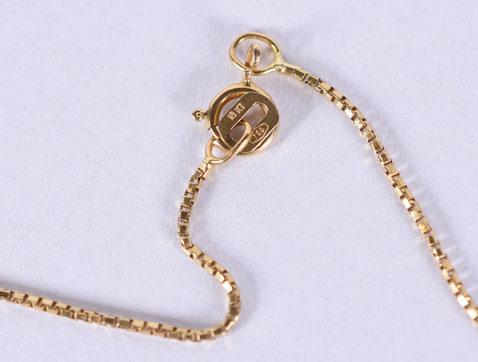 Colar de ouro 18k, contraste e pingente feitio coração (Por motivos... - foto 5 de 6