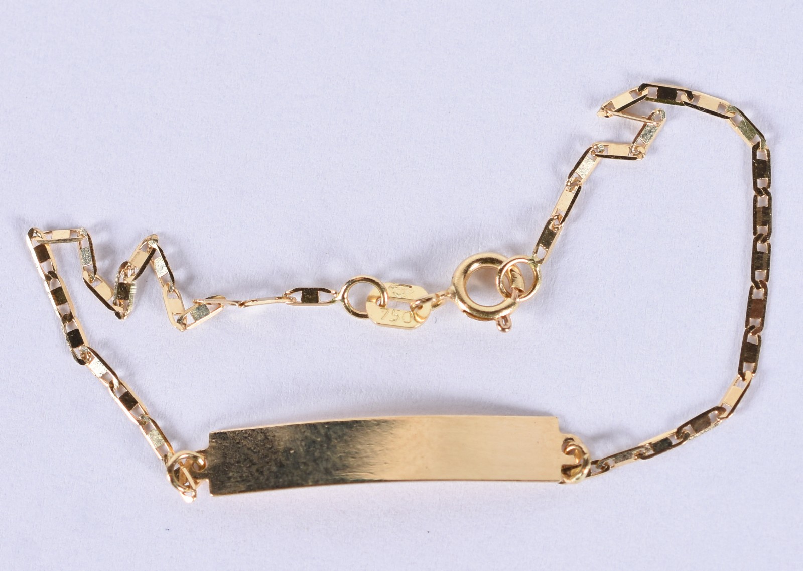 Pulseira de criança de ouro 18k, contraste 750 (Por motivos de... - foto 2 de 3