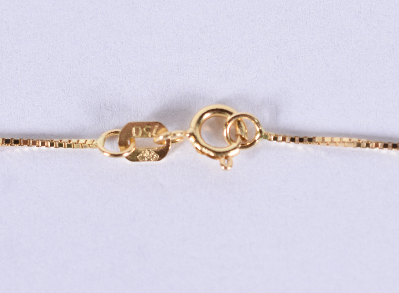 Colar de ouro 18k, contraste 750 com crucifixo (Por motivos de... - foto 5 de 5